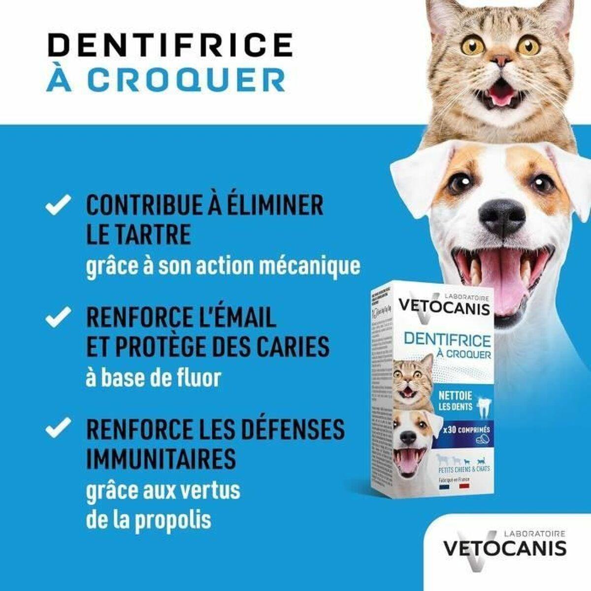 Vétocanis - Dentifrice à croquer Plak Fighter pour chat 