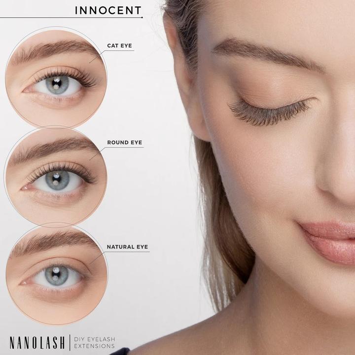 Produktbild NoName DIY Wimpernverlängerung Cluster Lashes INNOCENT (Künstliche Wimpern)