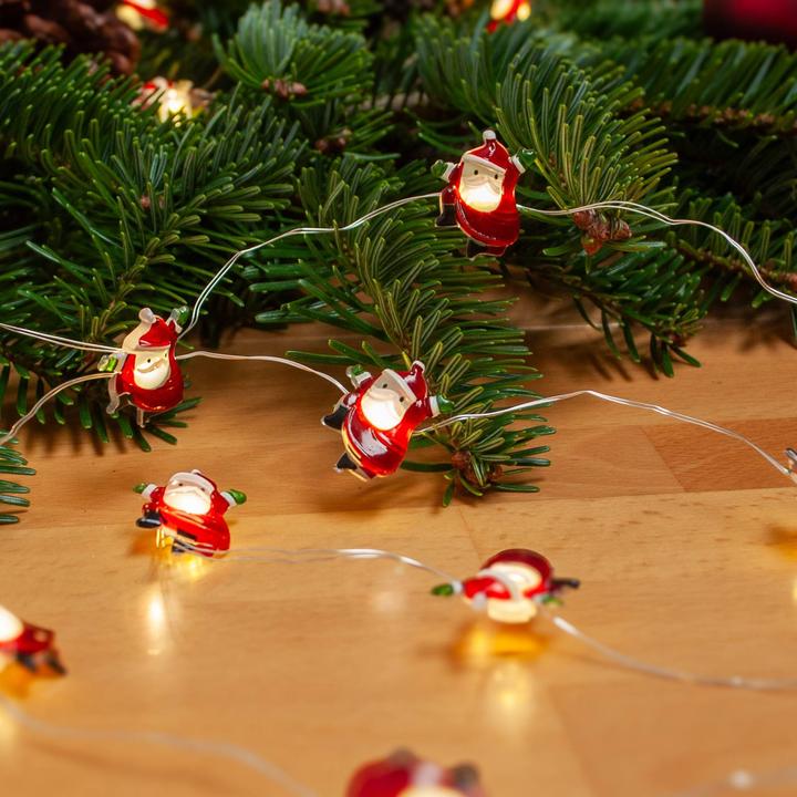 Actual product image Lindby Motje LED fairy lights, Father Christmas (3.20 m)
