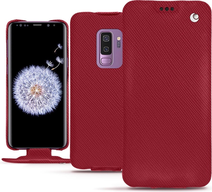 Actual product image Noreve Leather cover vertical (Samsung Galaxy S9+)