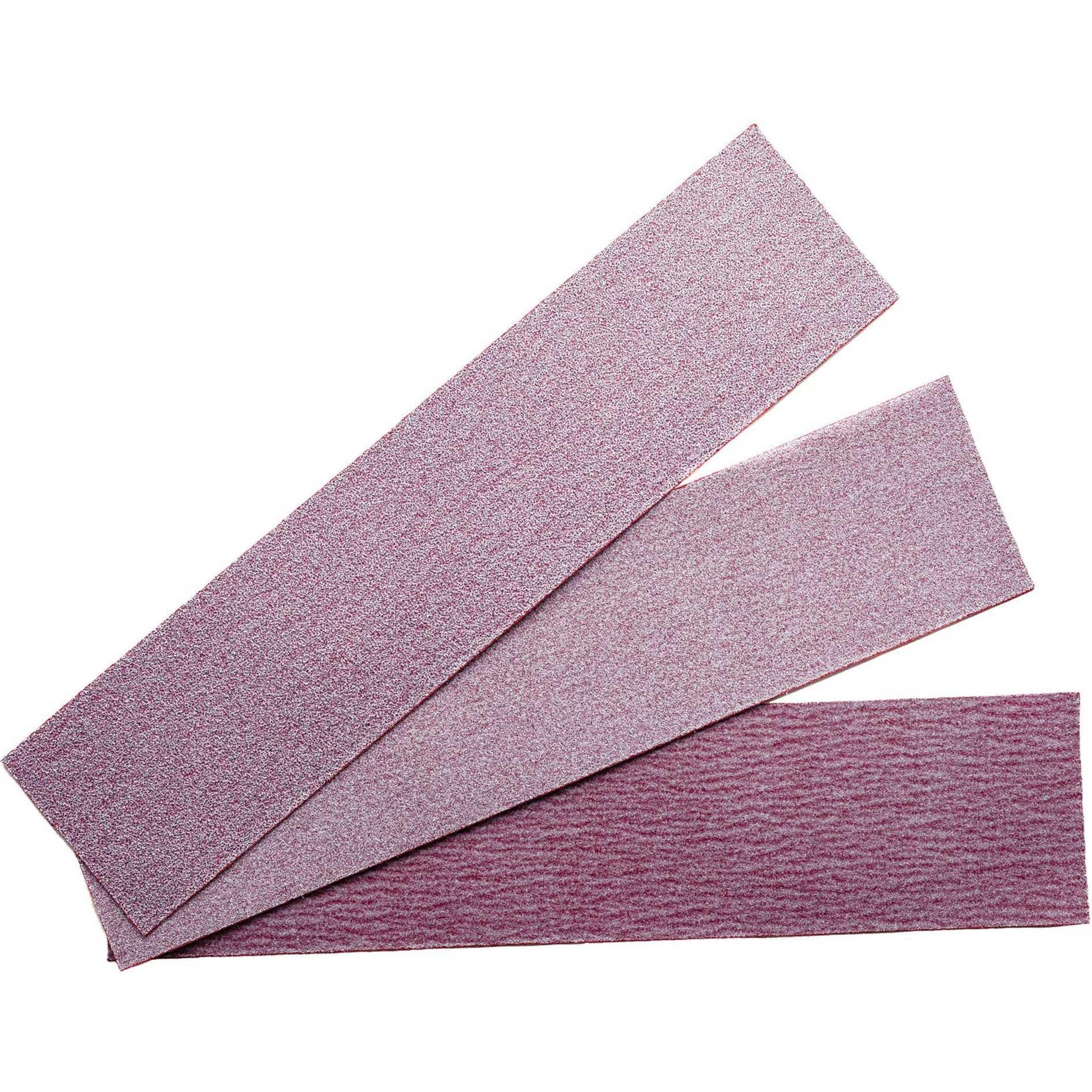Du-Bro, Schleifmittel, DUBRO Kwik Hand Sander 138x63mm (5,5"x2,5") mit je 1x P80/150/220 Schleifpapier, Schleifbl (150, ...