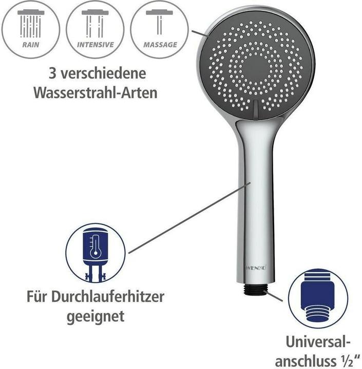 Produktbild Wenko Watersaving (3 Strahlarten, 8 l/min)