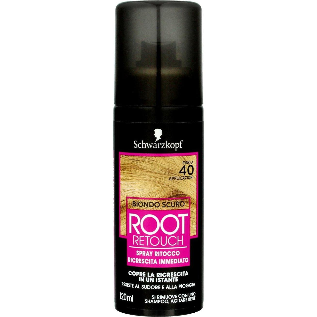 Syoss, Haarfarbe, Root Retoucher spray hair dye Dark Blond 120ml (Dark Blond)