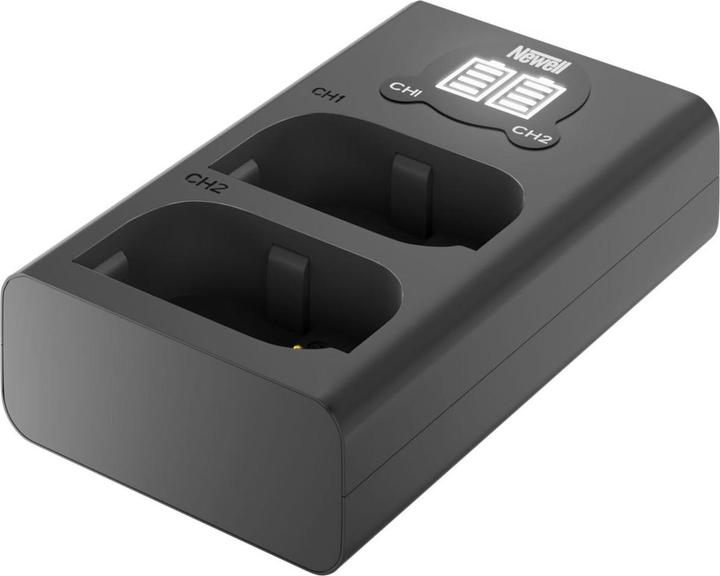 Newell battery DL-USB-C DMW-BLK22 Dual Channel Charger for Panasonic LUMIX S5, GH5, G9, GH5S (Chargeur de batterie d'appareil photo)