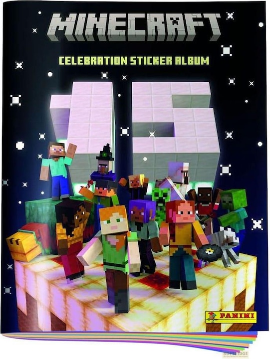 Panini Minecraft Sticker Collection Album