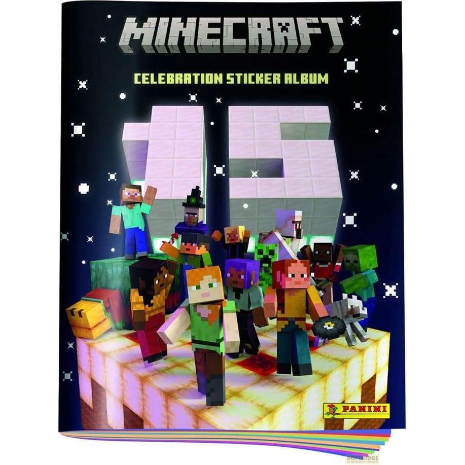 Panini, Sticker, Minecraft Sticker Collection Album 15th Anniversary Celebration *Deutsche Version*