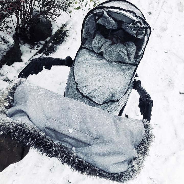 Actual product image Maylily Stroller handmuff - Elegant graphite