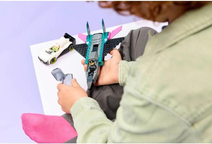 Actual product image LEGO Düsenflieger vs. Rennauto (60489, LEGO City)