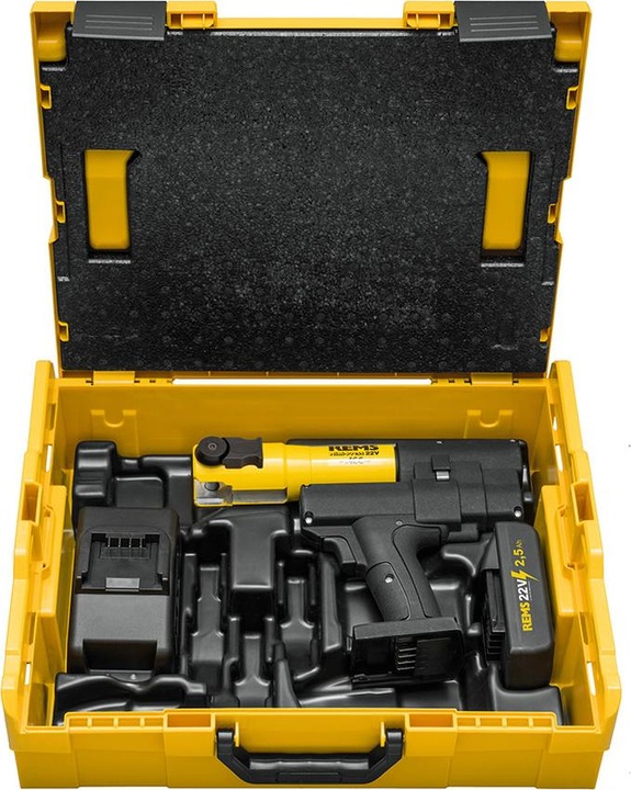 Actual product image Rems Vamzdžių presavimo įrankis Mini-Press 22V ACC L-Boxx 2,5Ah