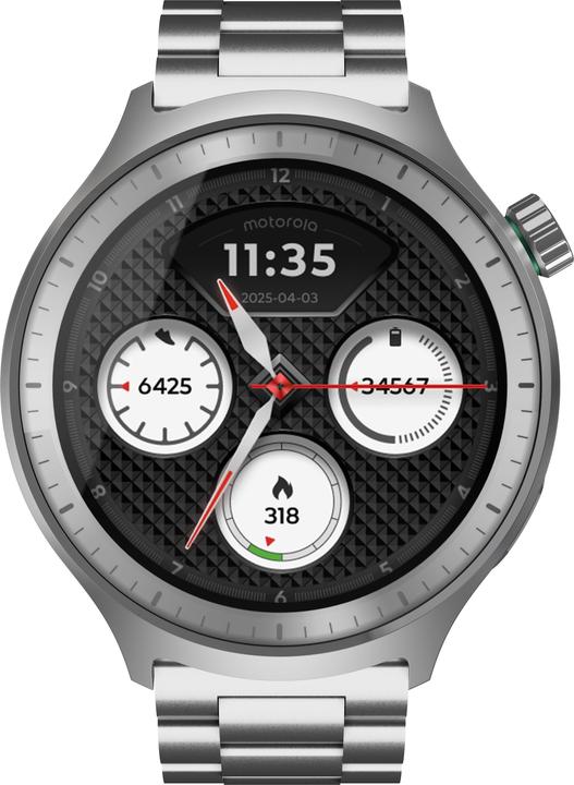 Produktbild Motorola Watch 2, silver (47 mm, nur WLAN)
