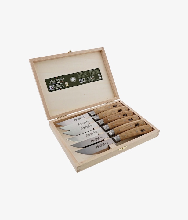 Actual product image Laguiole Jean Dubost Steak knife set 6 pcs BISTRONOMY (6 Piece, Cutlery set)