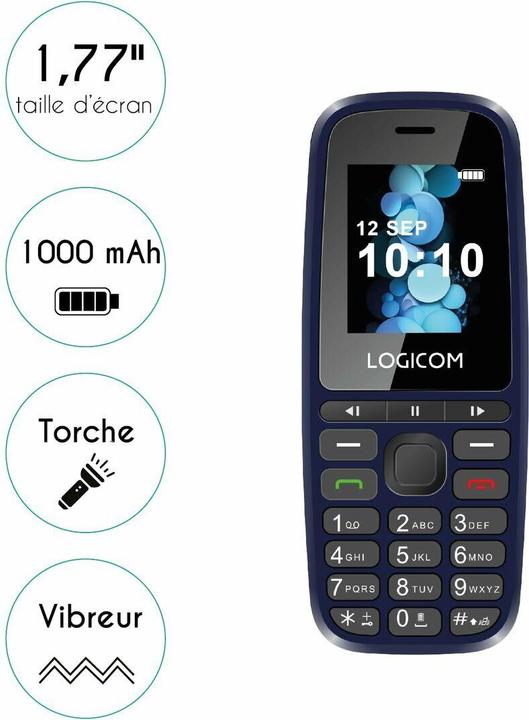 Actual product image Logicom Mobiltelefon Posh 402 (1.77", 0.30 Mpx)