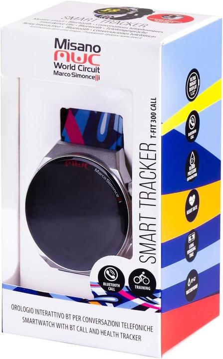 Actual product image Trevi T-FIT 300 CALL MWC 3.35 cm (1.32') Digital Touch screen Metallic (45 mm)