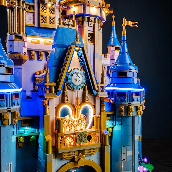 Immagine prodotto BrickBling Set di luci a LED per LEGO - Castello Disney (43222), incluso il telecomando