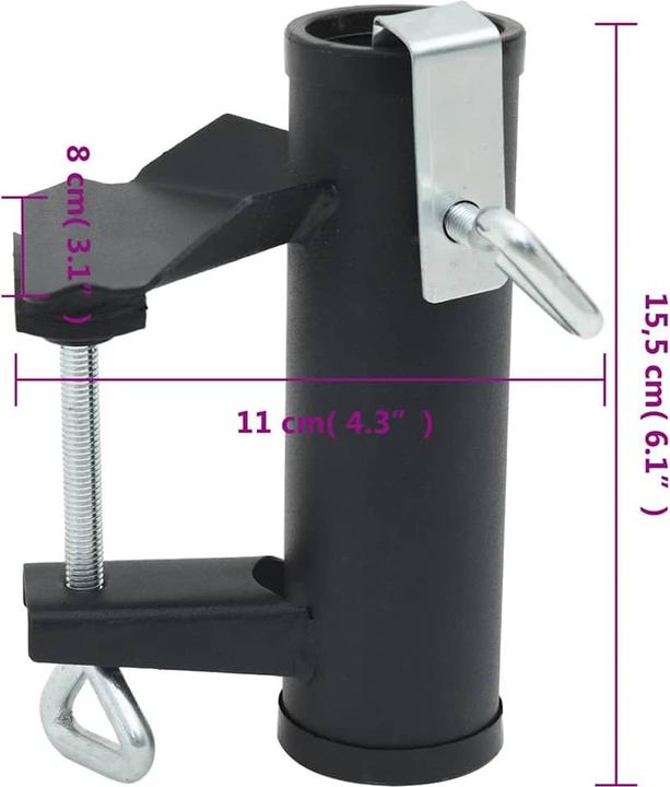 Actual product image vidaXL Balcony brackets