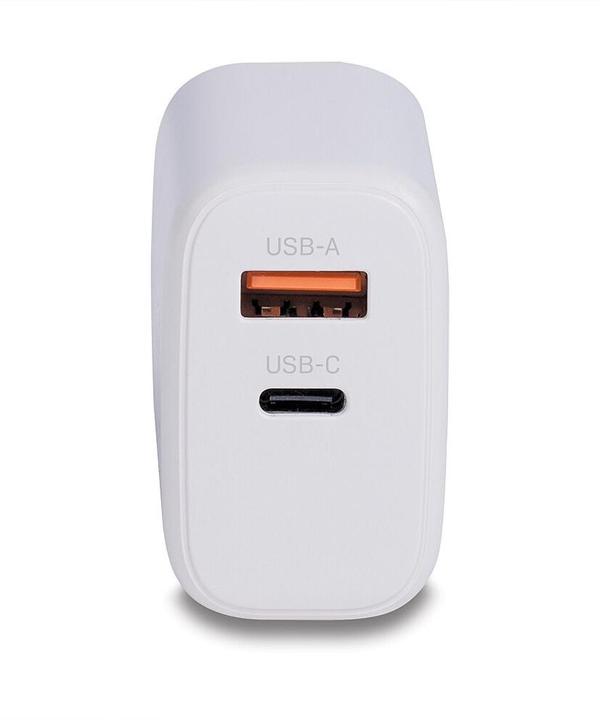 Produktbild Lindy 65W USB Typ A & C GaN Charger Zwei Geräte gleichzeitig aufladen mit GaN-, PD 3.0- und PPS-Technologi (65 W, 2 Ports)