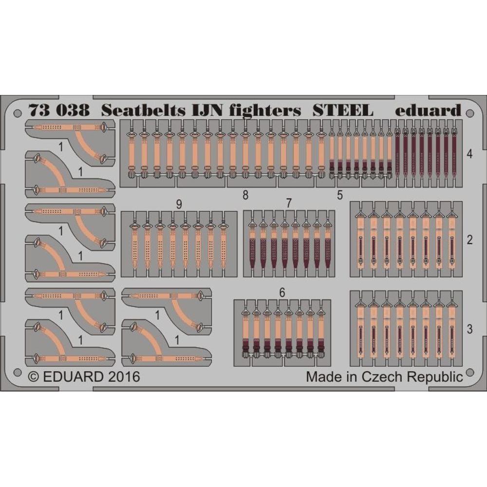 Eduard Seatbelts IJN fighters STEEL