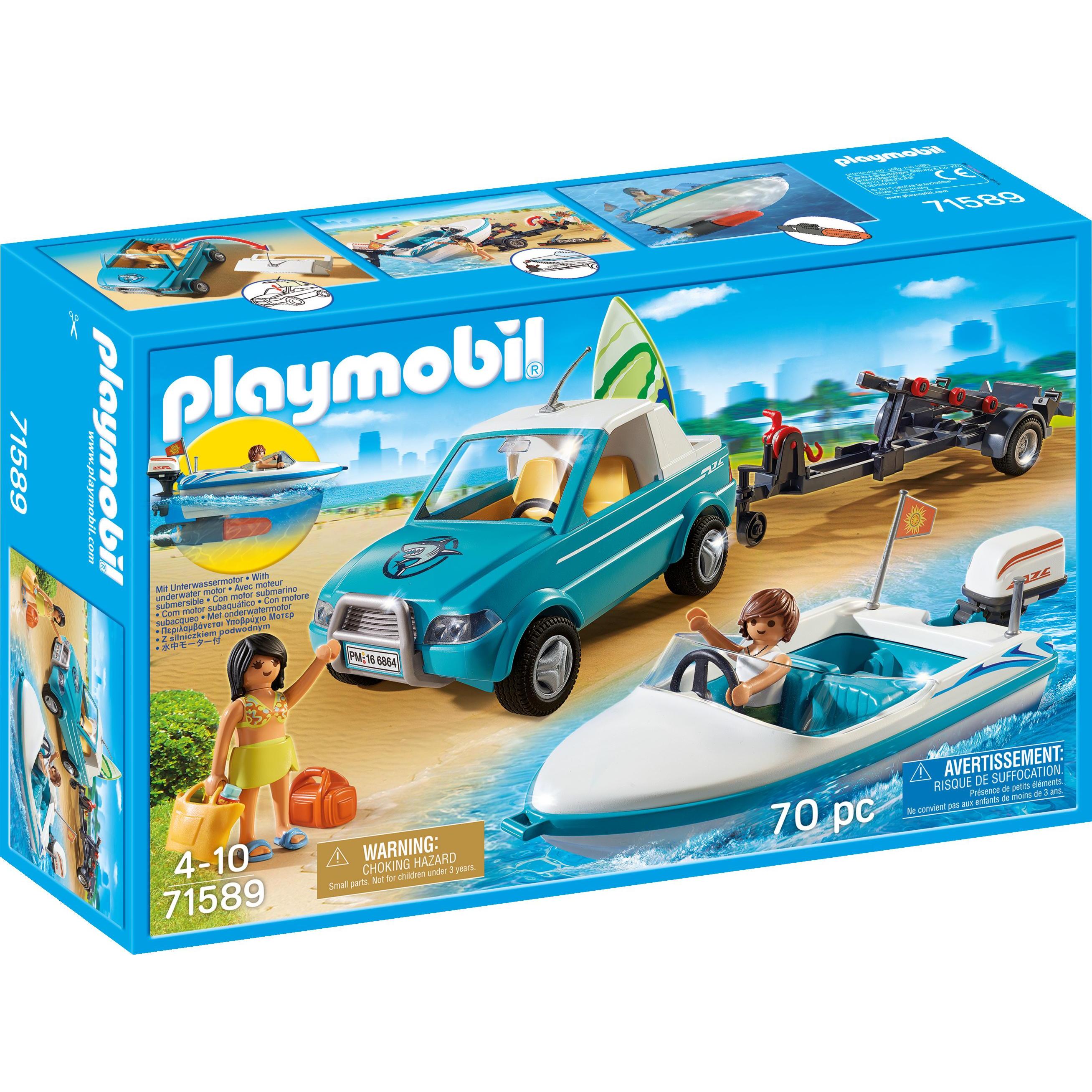 Playmobil Surfer-Pickup mit Speedboat (71589) (71589)
