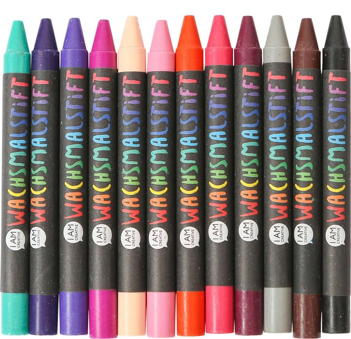 Immagine prodotto I Am Creative Pastelli a cera (12x)