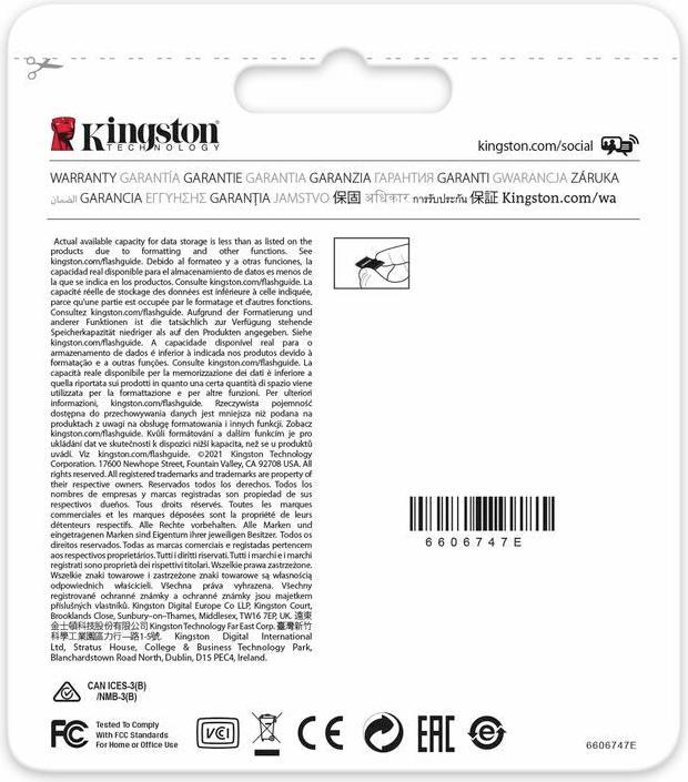 Productafbeelding Kingston High Endurance (256 GB, microSDXC, U1, UHS-I)