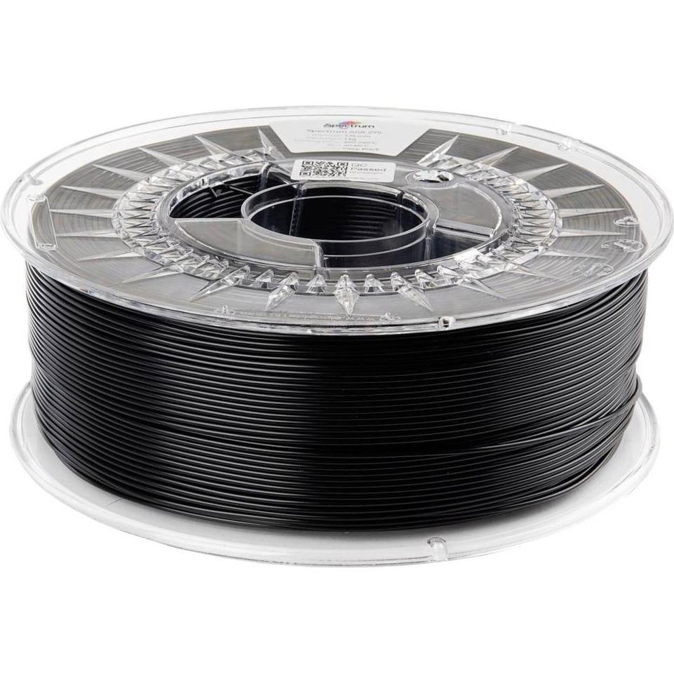 Thumbnail - Spectrum Filament ASA black (ASA, 1.75 mm, 1000 g, Schwarz), 3D Filament, Schwarz