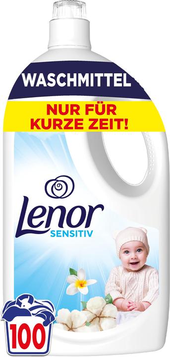 Actual product image Lenor Sensitiv (100 Washing cycles, Liquid)