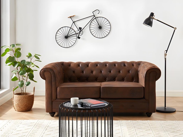 Produktbild Vente-unique Chesterfield (2-Sitzer)