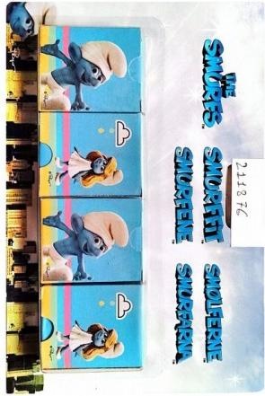 Immagine prodotto The Smurfs Carta a Scatto Set Misura Confezione 4 (4 x)