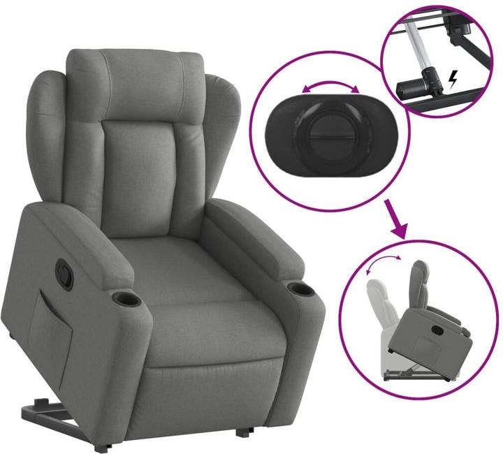 Produktbild vidaXL Relaxsessel mit Aufstehhilfe