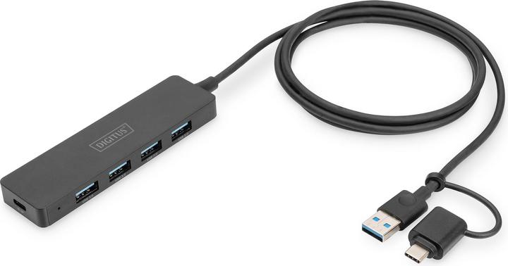 Digitus DA-70236 (USB-C, USB-A, 5 Porti)