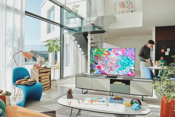Actual product image Samsung QE55Q70B (55", Q70B, QLED, 4K, 2022)