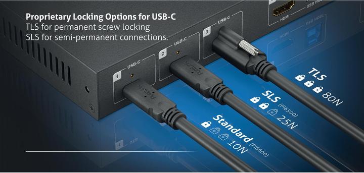 Image du produit Purelink MicroX4 USB4-Kabel USB C - USB C 0.5 m (0.50 m, USB 4, 240 W)