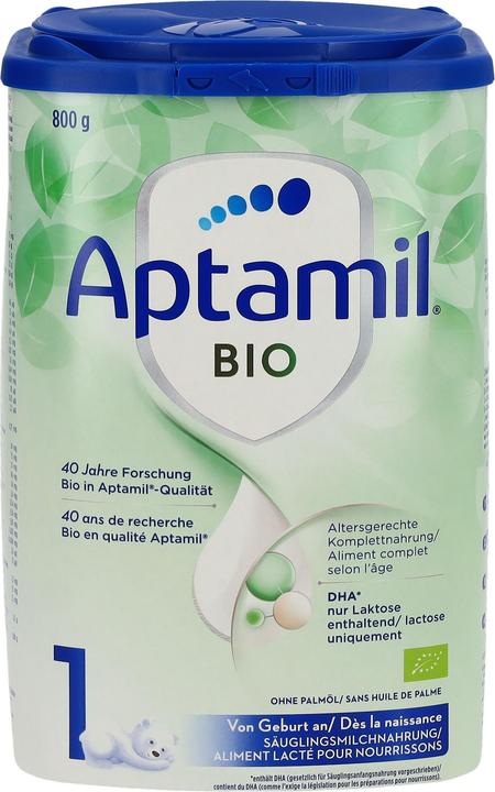 Produktbild Aptamil BIO 1 (800 g, ab Geburt)