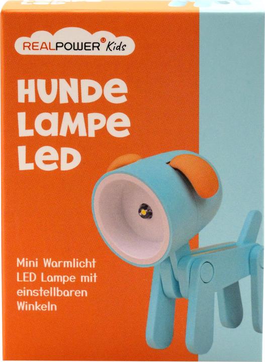 Produktbild RealPower LED-Tier Taschenlampe Blue Dog (6.40 cm)