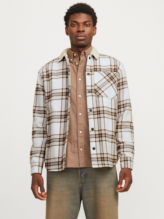 Produktbild Jack & Jones Locker geschnitten Overshirt Overshirt (XXL)