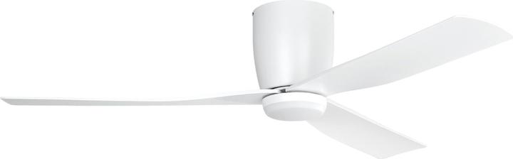 EGLO LERICI Ceiling-flush fan w.light milky (53 dB)