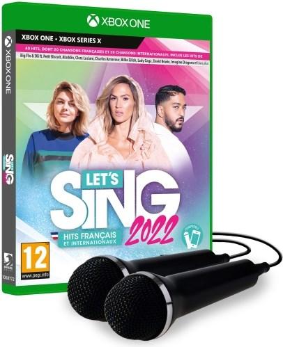 Image du produit Ravenscourt Let's Sing 2022 français et internationaux (+ 2 Mics) (Xbox Series X, Xbox One X, FR)