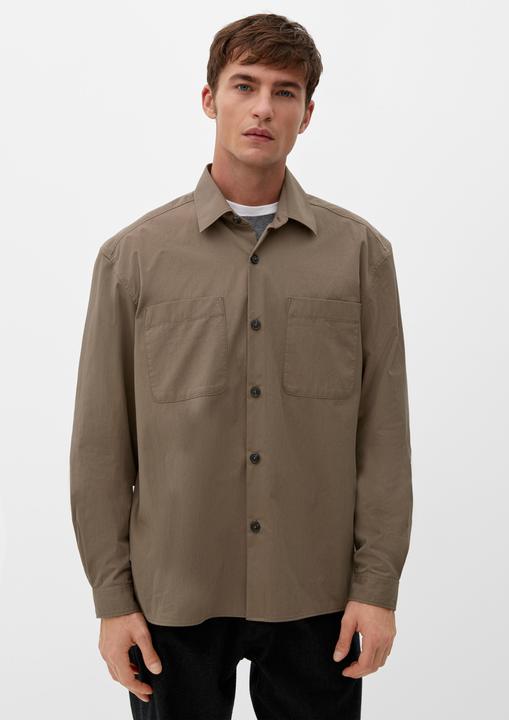 Produktbild s.Oliver Hemd Relaxed: Hemd aus Twill (L)