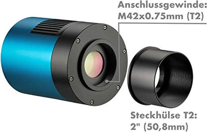 Actual product image Explore Scientific 0510500 Deep Sky Astro Kamera 16MP PC-oculair