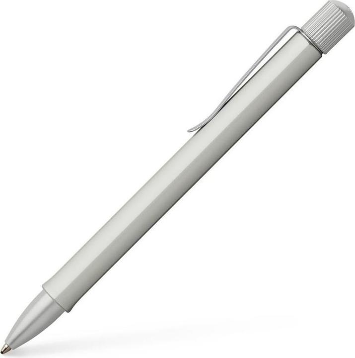 Image du produit Faber-Castell Stylo à bille Hexo argent mat (Argent mat, 1x)