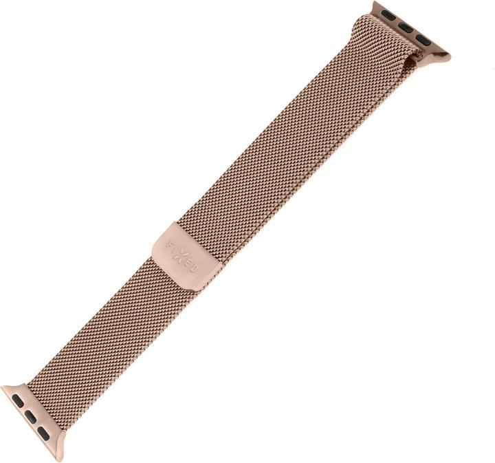 Fixed Apple Watch Mesh Band, Rose Gold (41 mm, Edelstahl, Metall)