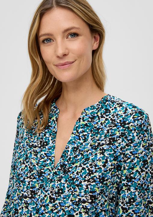 Produktbild S.Oliver Bluse Tunikabluse mit All-over-Print (36)