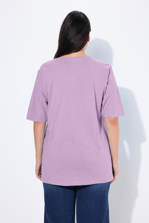 Immagine prodotto Ulla Popken Maglia dal taglio morbido con scollo rotondo e mezze maniche (58)