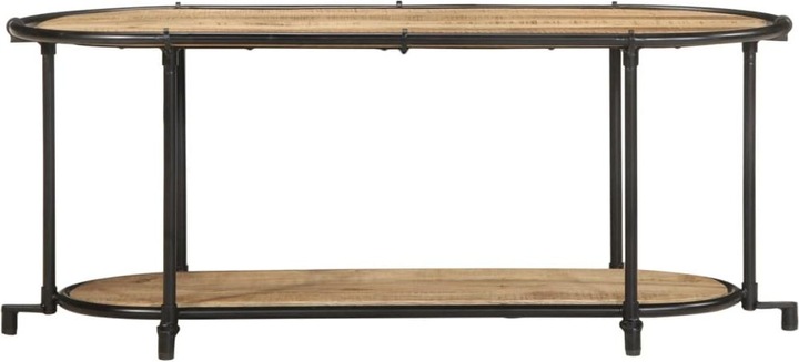 Image du produit VidaXL Armoire TV Lowboard Meuble TV Meuble en bois de manguier brut (100 x 42 x 40 cm)