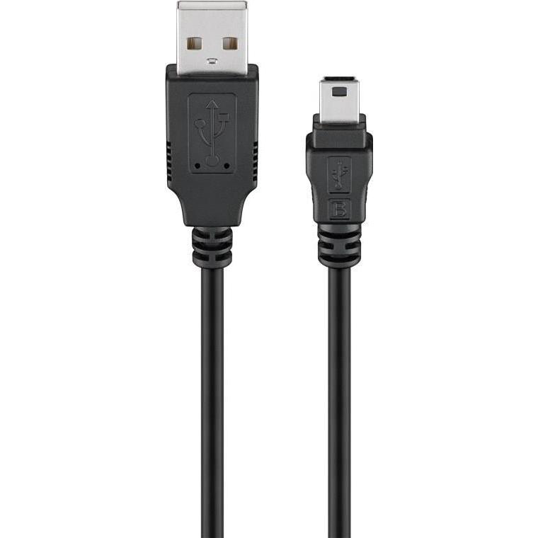 Goobay USB-Kabel (5 m, USB 2.0), USB Kabel