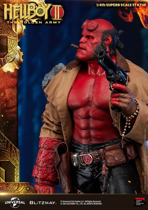 Produktbild Blitzway Hellboy 2 -The Golden Army “Hellboy” 1/4 Statue