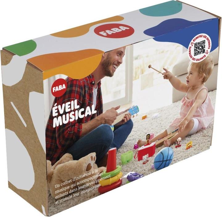 Image du produit Faba - Kit Eveil Musical avec 4 personnages (Français)