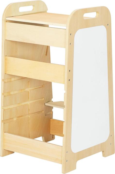 Image du produit Montessori Lernturm XL - Multifunktionaler Helferturm 5-in-1 - Minze ® by Busy Kids®