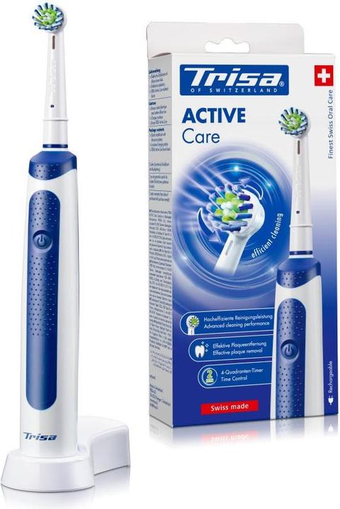 Actual product image Trisa Active Care electric toothbrush (Oscillating toothbrush)