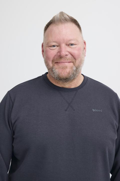 Actual product image Blend Bhdownton Cre Neck Sweat Noos (5XL)